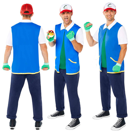 Outfit, Costume Disguise Pokemony ASH Size  M/L