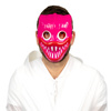 Pink Huggy Wuggy costume monster mask