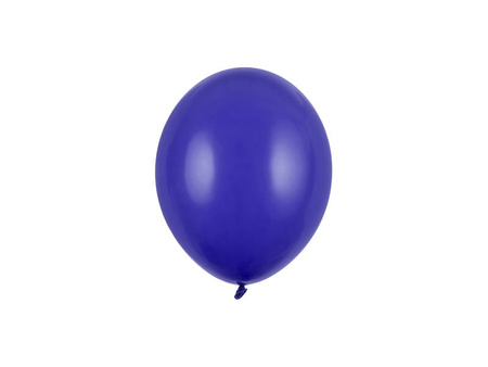 Balony lateksowe, Granatowe, Pastelowe Royal Blue, 12cm, 100 szt.