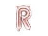 Foil balloon Letter R, 35cm, Rose Gold rose gold