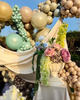 Latex Balloons Kalisan AURA Beige Cream, 60cm, 2 pcs.