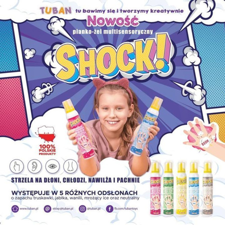 Foaming gel multisensory Strawberry 200 ml