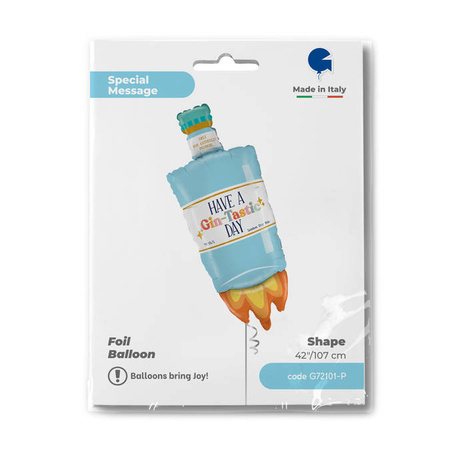 Folienballon - Have a gin tastic day, 107 cm