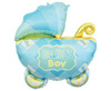 Folie-Ballonwagen, Baby, Baby Shower - 60 cm