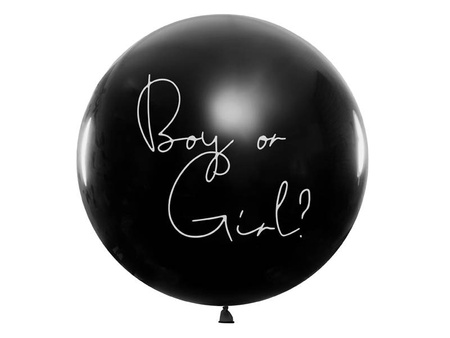 Giant Gender Reveal Balloon - Girl, 1m