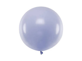 Giant balloon, Pastel Light Lilac, 60 cm, 1 psc