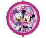 Foil balloon Minnie Mouse with a weight, 46cm