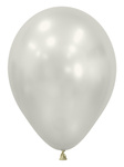 Sempertex Latex Balloons Silk Oyster White, 30 cm, 50 pcs