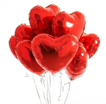 Foil balloon heart Red 45 cm