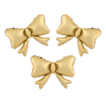 Foil Balloon Bows gold 55 x 42cm 3pcs