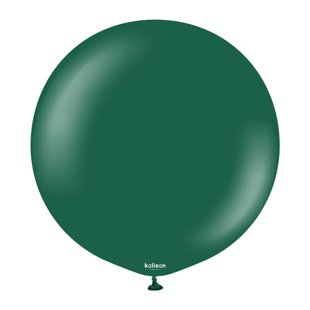 Kalisan Latex Balloons Standard Dark Green, 45cm, 1 pcs.