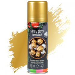 Spray dekoracyjny złoty 125 ml