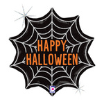 Foil balloon Halloween Network Spider Holo 46 cm