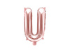 Letter U Foil balloon, 35cm, Rose Gold rose gold