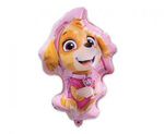 Foil balloon Skye, Paw Patrol, 48 x 70 cm