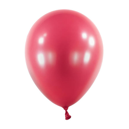 Latex balloons Decorator Metallic burgundy 12cm, 100 pcs