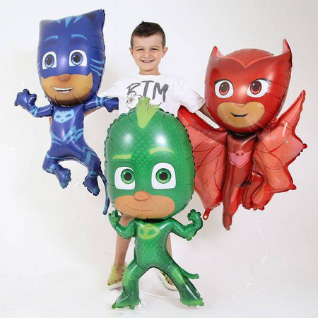 PJ MASKS Folienballon am Stiel 35cm- Pyjamers Cat Boy