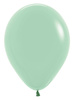 Sempertex Latex Balloons, Pastel Dusk Green Tea, 30cm, 50pcs