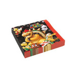 Serwetki urodzinowe Super Mario - 33 cm - 20 szt.
