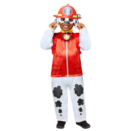 Paw Patrol Marshall Kostüm, Verkleidungskostüm , Deluxe 4-6 Jahre alt