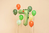 Foil balloon Number 7 - Crocodile, 85 cm