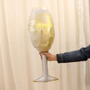 The foil balloon - champagne glass - 100 x 44 cm