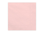 Paper napkins Light Pink 33x33cm 20 pcs