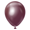 Latex Balloons Mirror Burgundy, 13cm, 100 pcs.