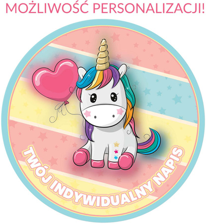 Opłatek na tort Baby Shower Boy okrągły 20 cm premium, wegański, bezglutenowy, wycięty