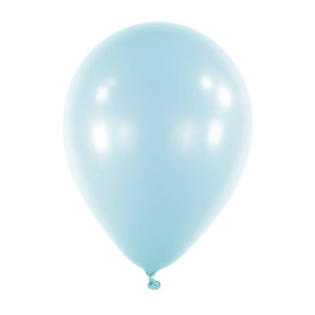 Balony lateksowe Błękitne, Decorator Macaron Sky Blue, 13cm, 100 szt.