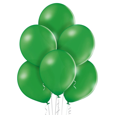 Balony lateksowe B105, Zielone, Pastel Leaf Green, 30cm, 100 sztuk