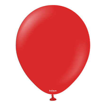 Latex Balloons Kalisan Red,30cm, 100 pcs.