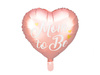 Foil balloon mom to be, 35cm, pink