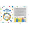 Foil balloon Happy Birthday Blocks 45cm