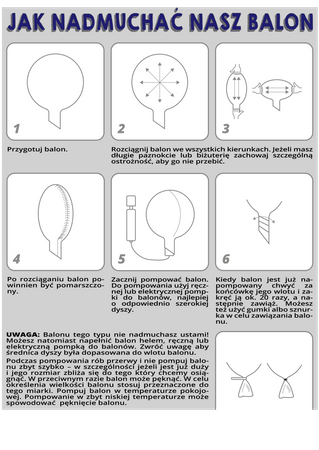 Transparenter Ballon, transparent, rund - Kristallkugel, 45 cm