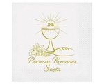 Napkins Holy Communion chalice, 33x33 cm, 20 pcs.