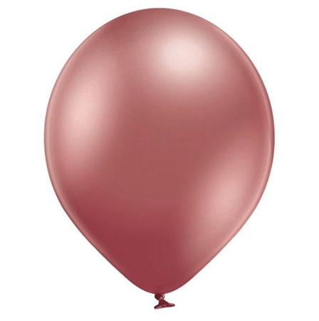 Balon lateksowe D5 Glossy Rose gold 12cm, 100 szt.