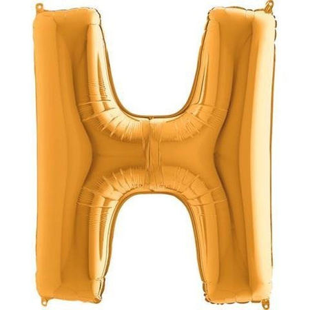 Balloon Letter foil 40 'gold H