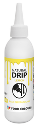 Natural Drip Icing Lemon 100 ml Setting Glaze For Cakes and Decorations