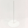 Metal stand, decorative column for balloons, white 60 cm