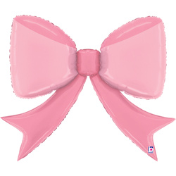 Balon foliowy Kokarda Pretty Pink 90 cm