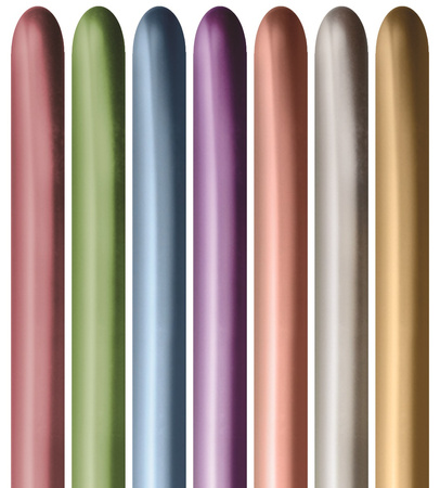 Sempertex 260 Modellierballons, Reflex mix, 50 Stück