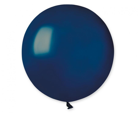 Gemar 19" Large Pastel Navy Blue Latex Balloons (25 Pack)