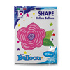 Foil balloon - pink flower 94 cm Grabo