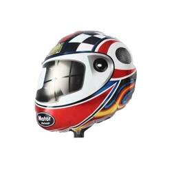 Foil balloon - Formula 1 helmet, 50.5 × 56 cm