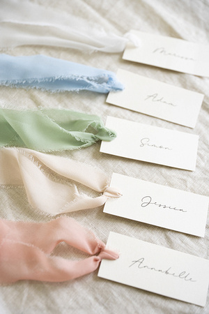 Chiffon ribbon, light beige, 40mm, 5m, 3 pieces