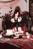 Folienballon Fledermaus Schwarz 120x81 cm