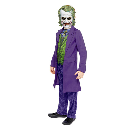 Outfit, costume disguise joker 8-10 years