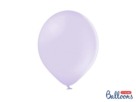 Balony lateksowe Strong Liliowe, Pastel Light Lilac, 30cm, 10szt.
