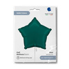 Folienballon - Satinflasche Grüner Stern 46 cm, Grabo